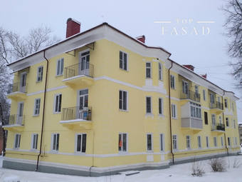 2018 Кап ремонт фасада многоквартирного дома, г. Бокситогорск