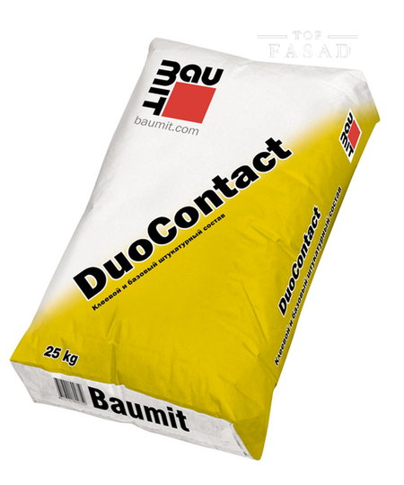 Baumit DuoContact, Штукатурно-клеевая смесь для СФТК, 25 кг