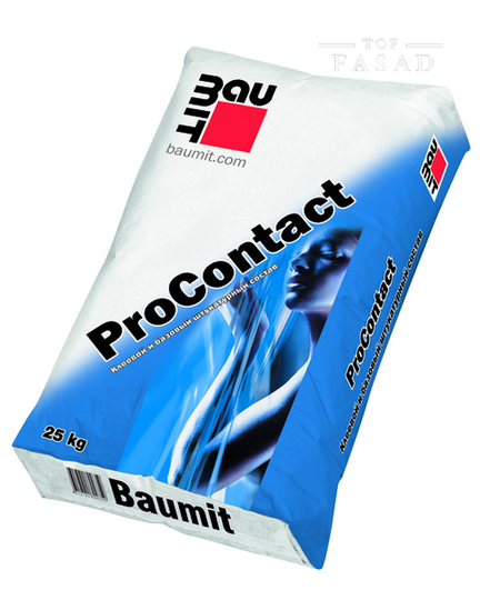 Baumit ProContact, Штукатурно-клеевая смесь для СФТК, 25 кг