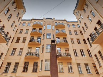 2019 Реставрация фасада, доходный дом Ф. И. Танского (ГИОП)