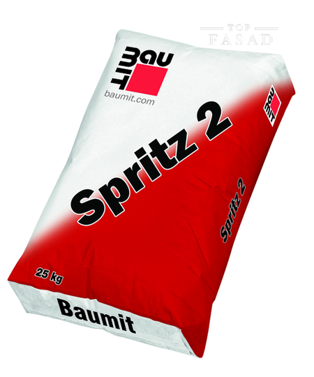 Baumit Spritz 2 , Цементный адгезионный набрызг, 25 кг