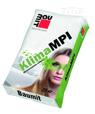 Baumit KlimaMPI, Высокопаропроницаемая известковая штукатурка, 25 кг
