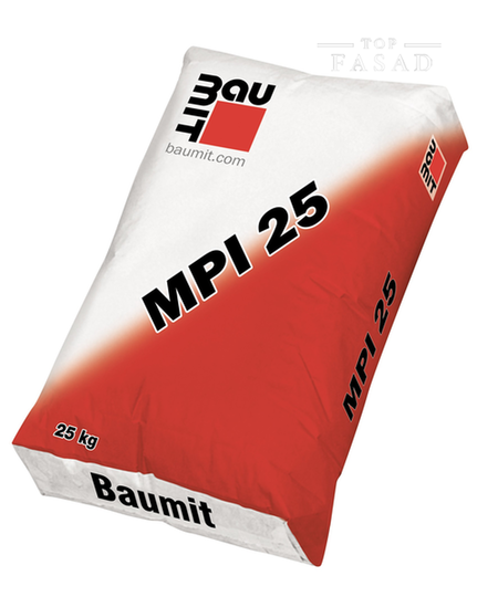 Baumit MPI 25, Известково-цементная штукатурка для внутренних работ, 25 кг